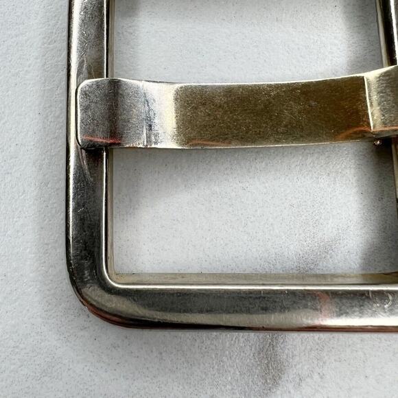 Vintage Flat Prong Simple Basic Belt Buckle - Picture 8 of 9